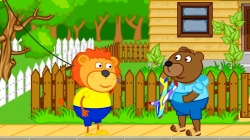 انیمیشن خانواده شیر قسمت 355 - lion family